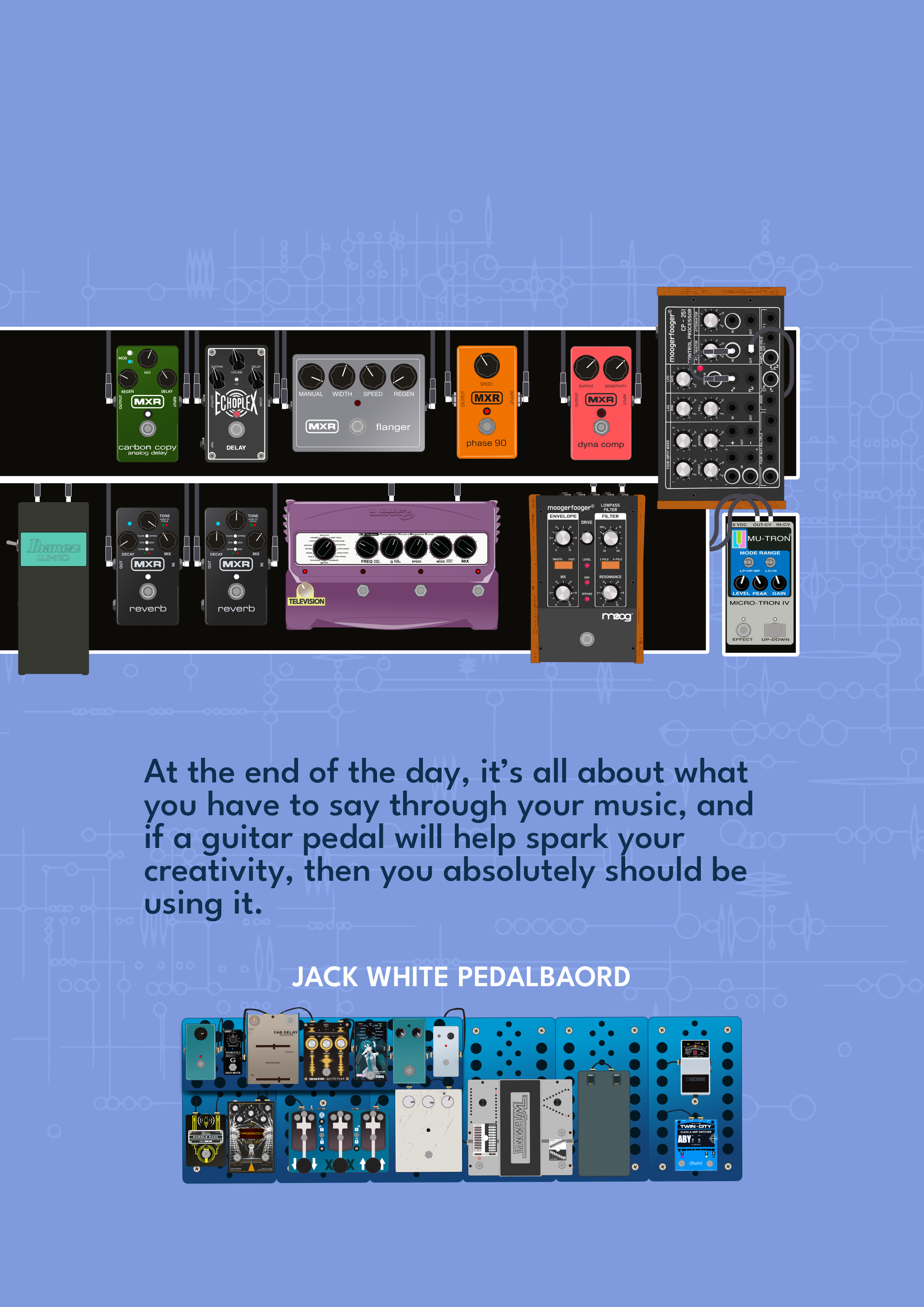effects pedal chain Pedals